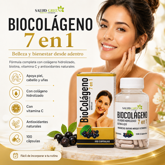 7 en 1 BioColágeno – Piel, cabello y uñas