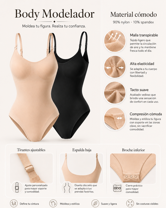 BodyFit – Body Modelador Sin Costura