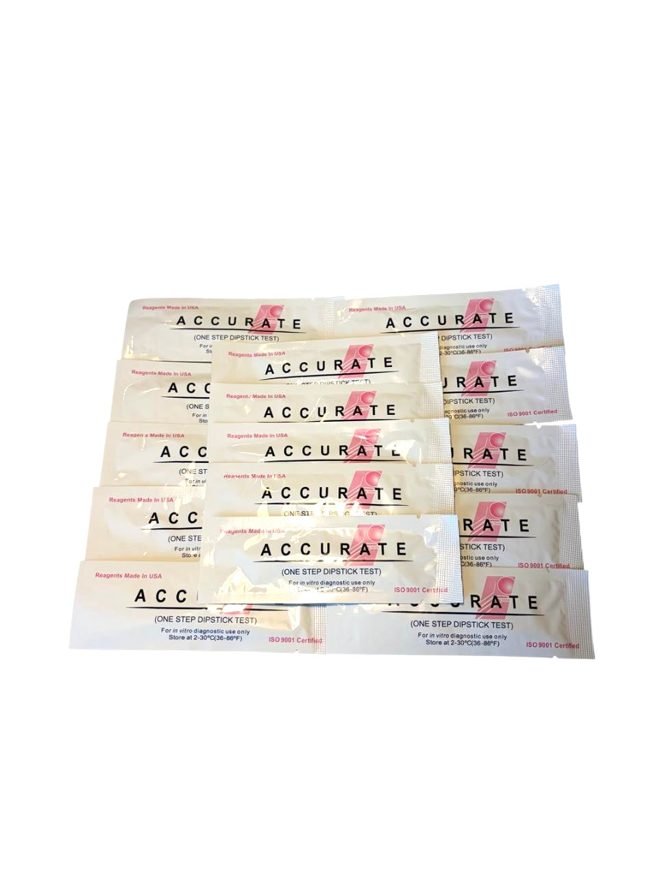 15 pack Test de embarazo