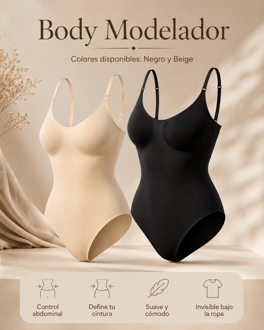 BodyFit – Body Modelador Sin Costura