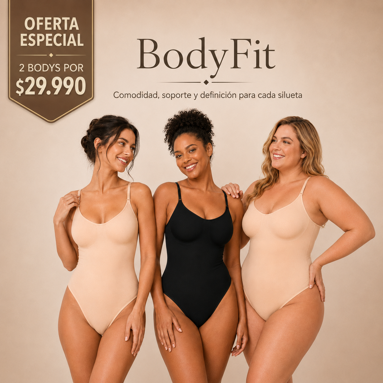 BodyFit – Body Modelador Sin Costura