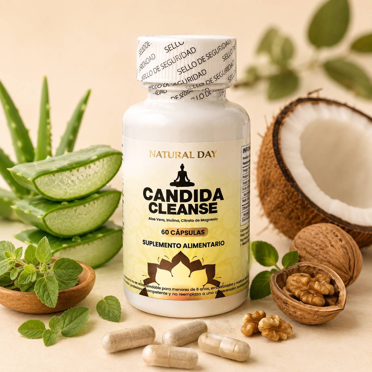 Candida Cleanse – Bienestar digestivo y equilibrio diario 60 capsula