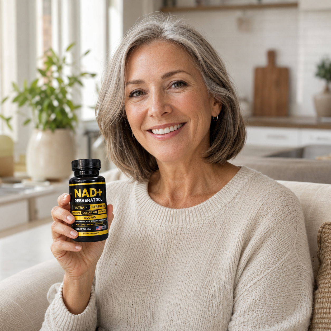 NAD+ Resveratrol 60 comprimidos