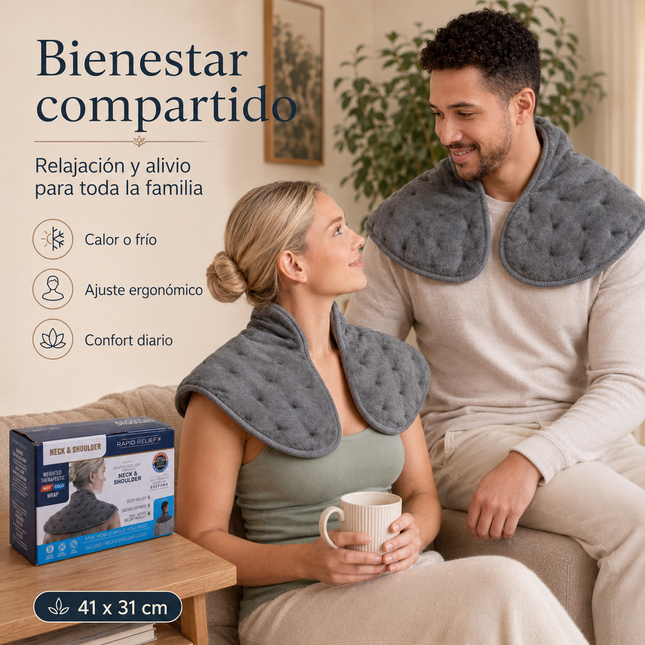 Guatero De Semilla De Hombro Y Cuello